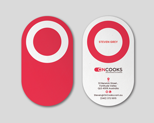 Visitenkarten-Design von Vishwa Basnayake für Contented Kitchens Pty Ltd | Design: #28493816