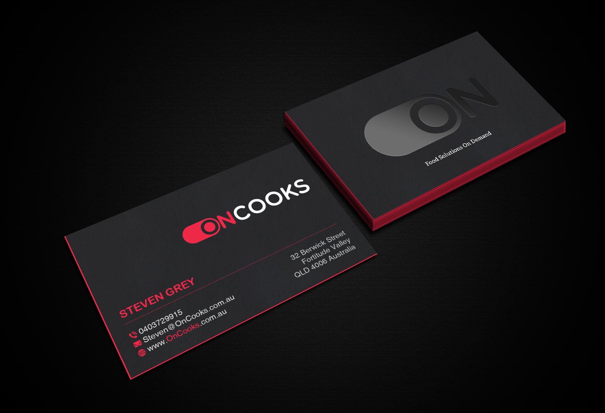 Visitenkarten-Design von Creations Box 2015 für Contented Kitchens Pty Ltd | Design #28492388