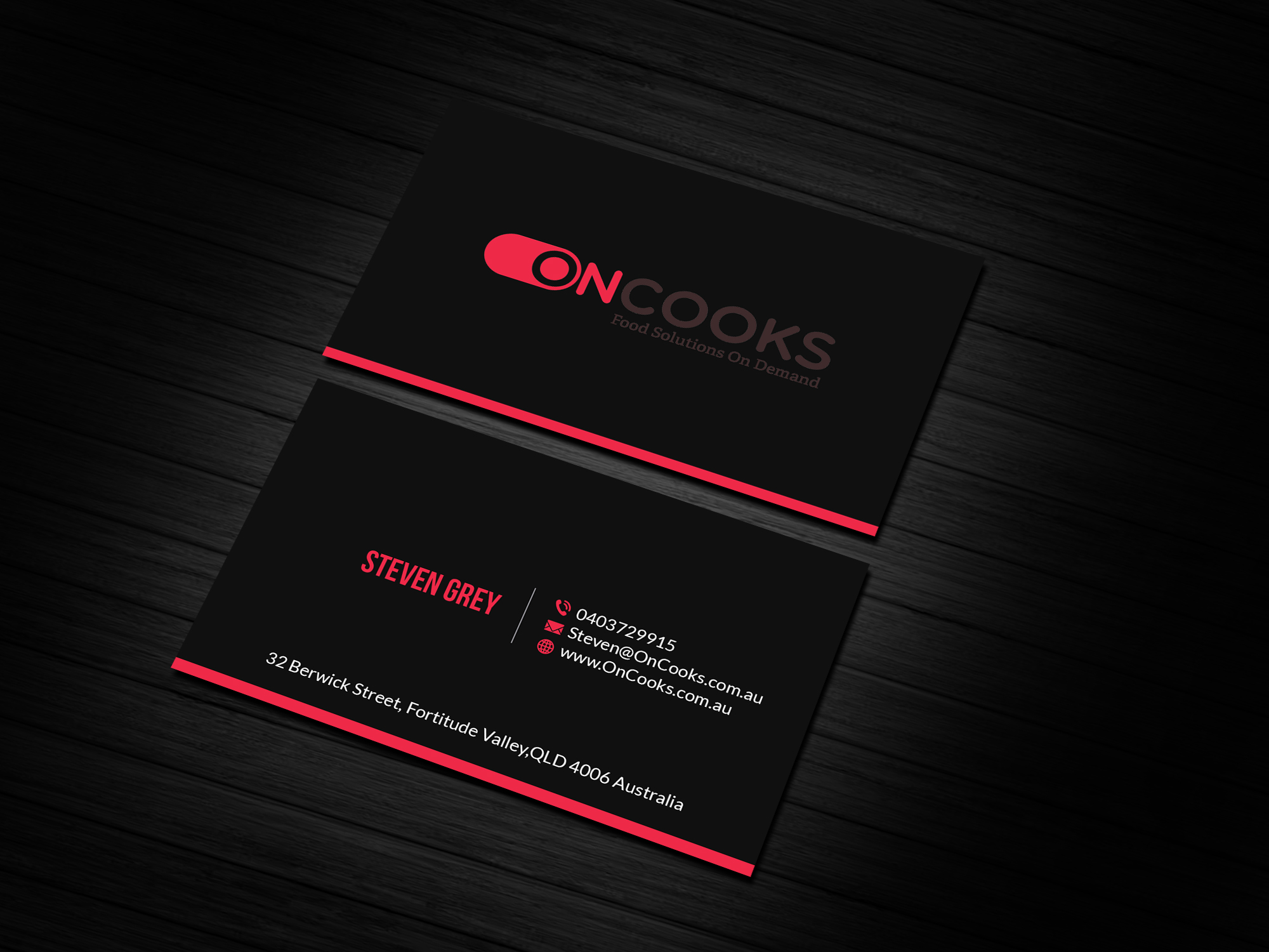 Visitenkarten-Design von Creations Box 2015 für Contented Kitchens Pty Ltd | Design #28492392