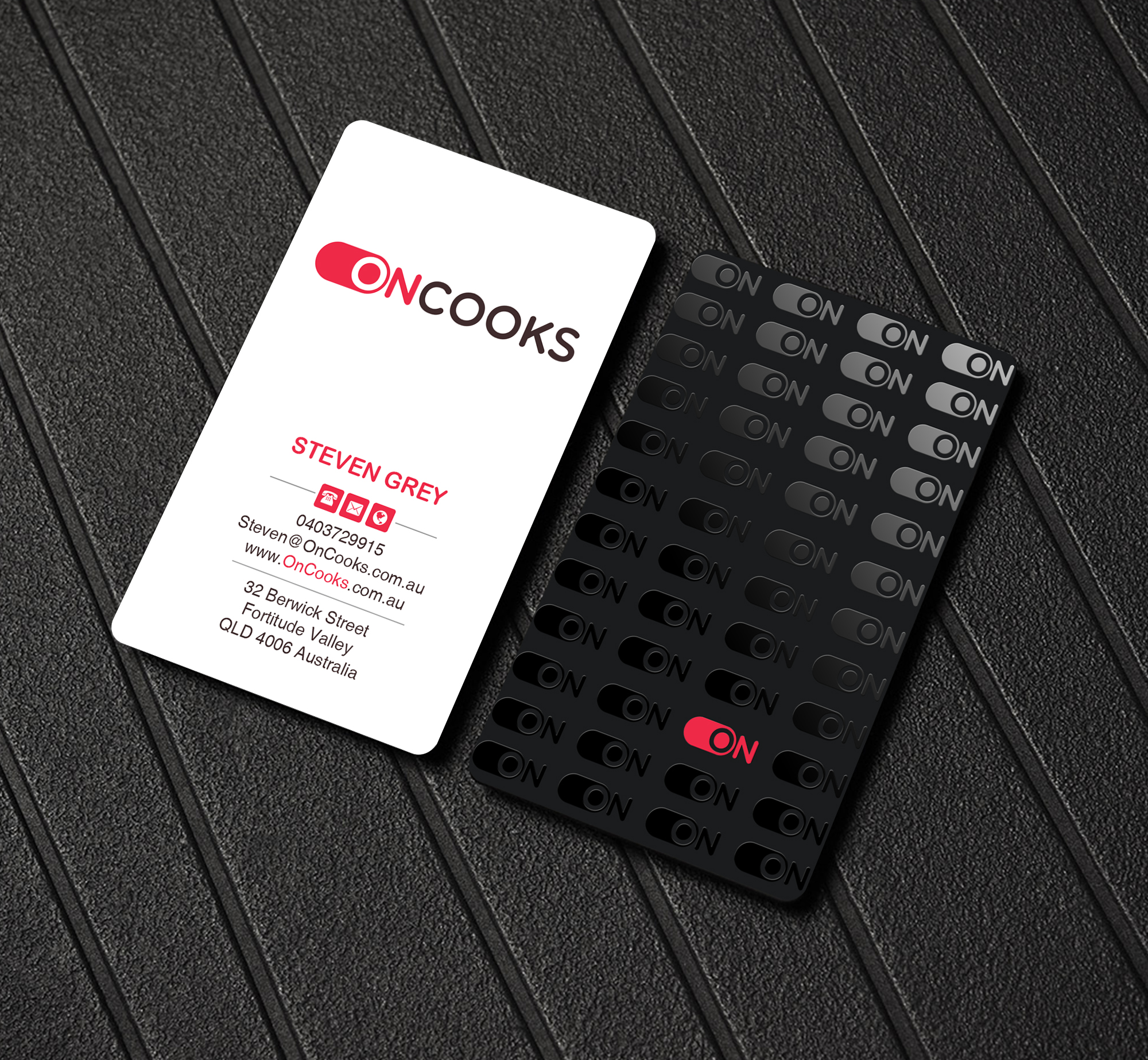 Visitenkarten-Design von Creations Box 2015 für Contented Kitchens Pty Ltd | Design #28492395