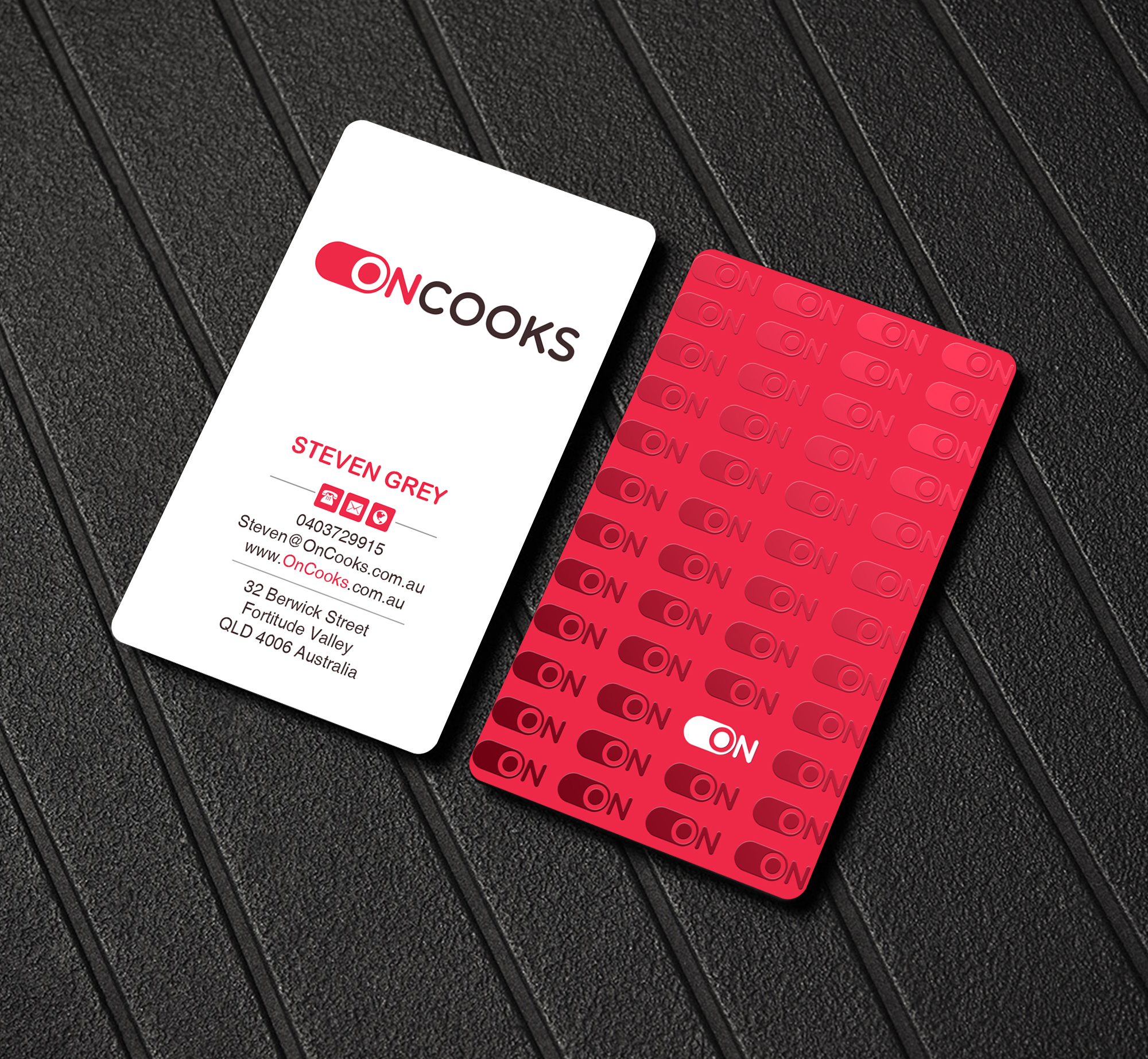 Visitenkarten-Design von Creations Box 2015 für Contented Kitchens Pty Ltd | Design #28492396