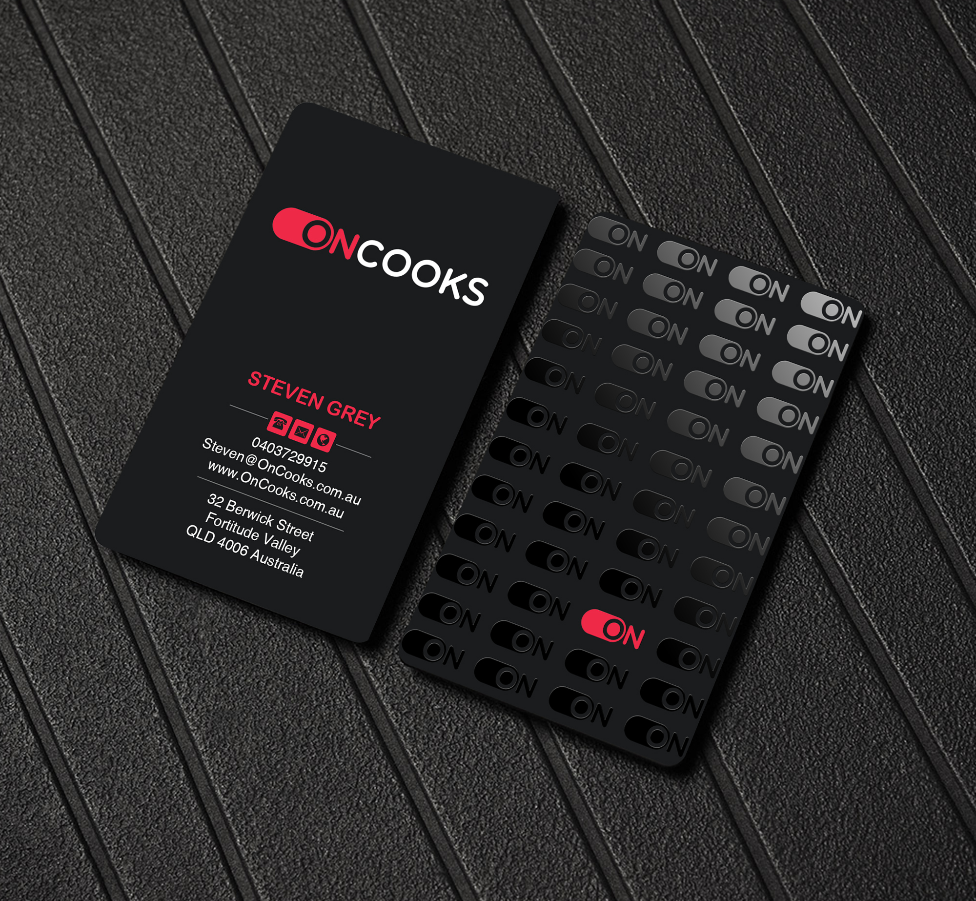 Visitenkarten-Design von Creations Box 2015 für Contented Kitchens Pty Ltd | Design #28492397