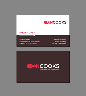 Visitenkarten-Design von Creations Box 2015 für Contented Kitchens Pty Ltd | Design: #28492411