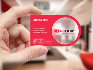 Business Card Design by Creations Box 2015 for Contented Kitchens Pty Ltd | Design: #28492713