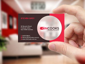 Business Card Design by Creations Box 2015 for Contented Kitchens Pty Ltd | Design: #28492715