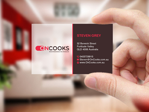Business Card Design by Creations Box 2015 for Contented Kitchens Pty Ltd | Design: #28492716