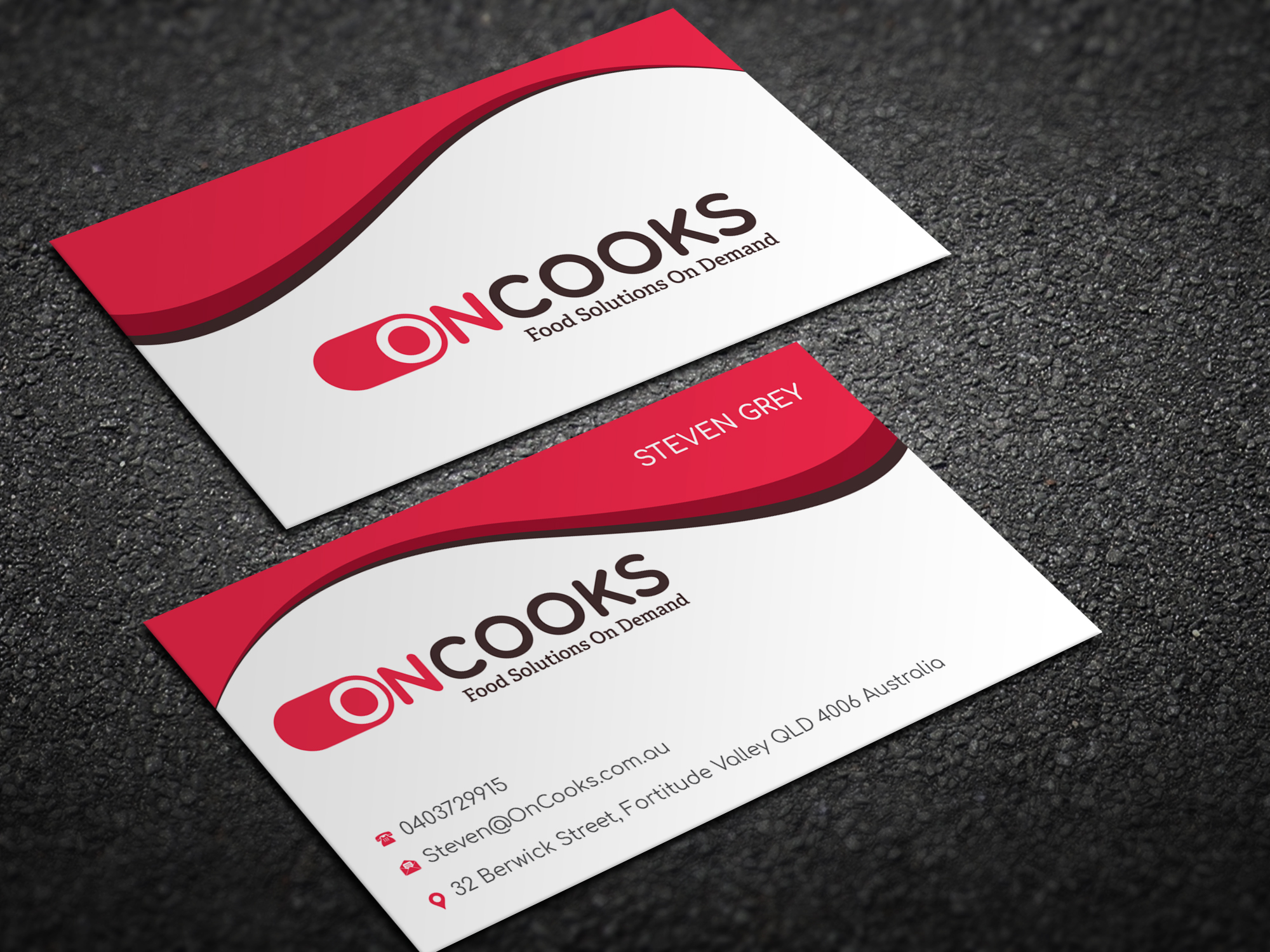 Diseño de Tarjeta de Presentación por Magic of Art para Contented Kitchens Pty Ltd | Diseño #28482283