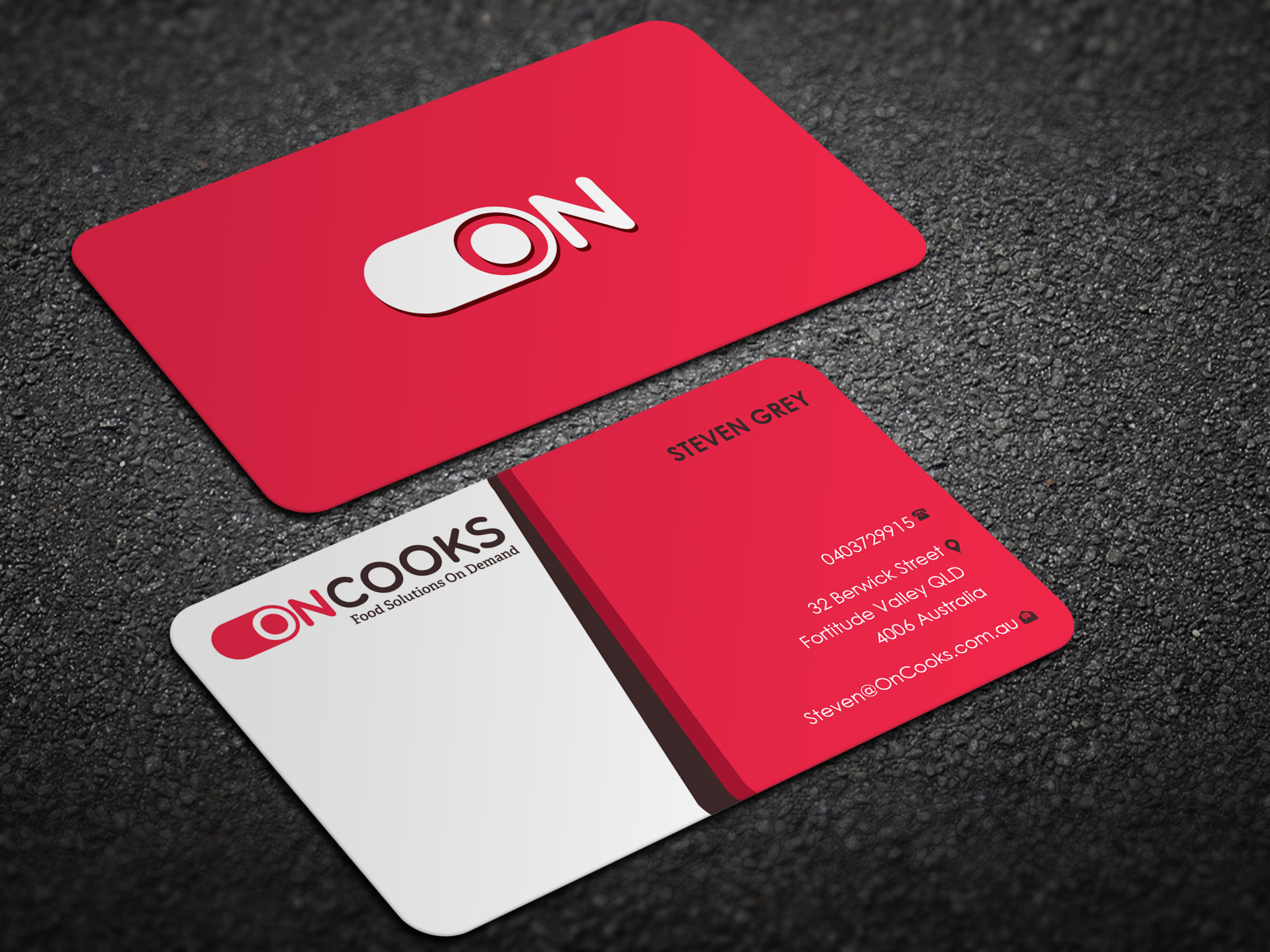 Visitenkarten-Design von Magic of Art für Contented Kitchens Pty Ltd | Design #28482284