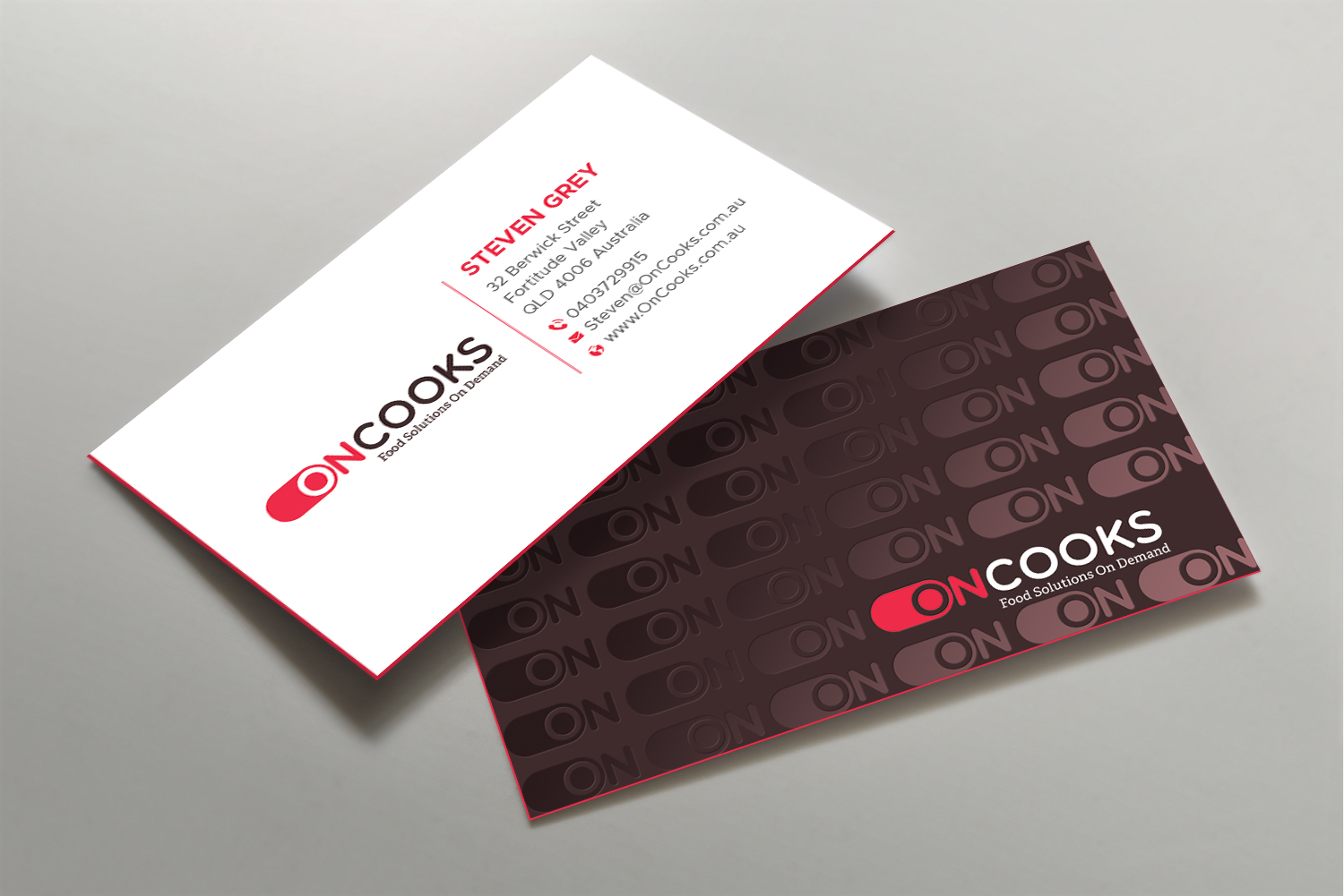 Business Card Design by DesignShout for Contented Kitchens Pty Ltd | Design #28487028