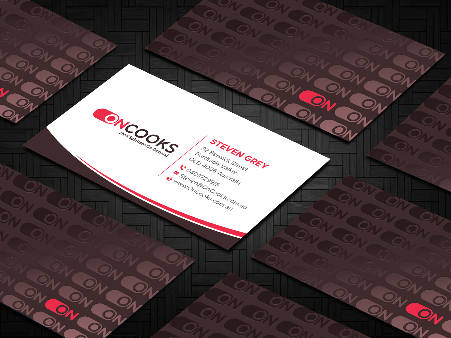 Visitenkarten-Design von DesignShout für Contented Kitchens Pty Ltd | Design #28487108