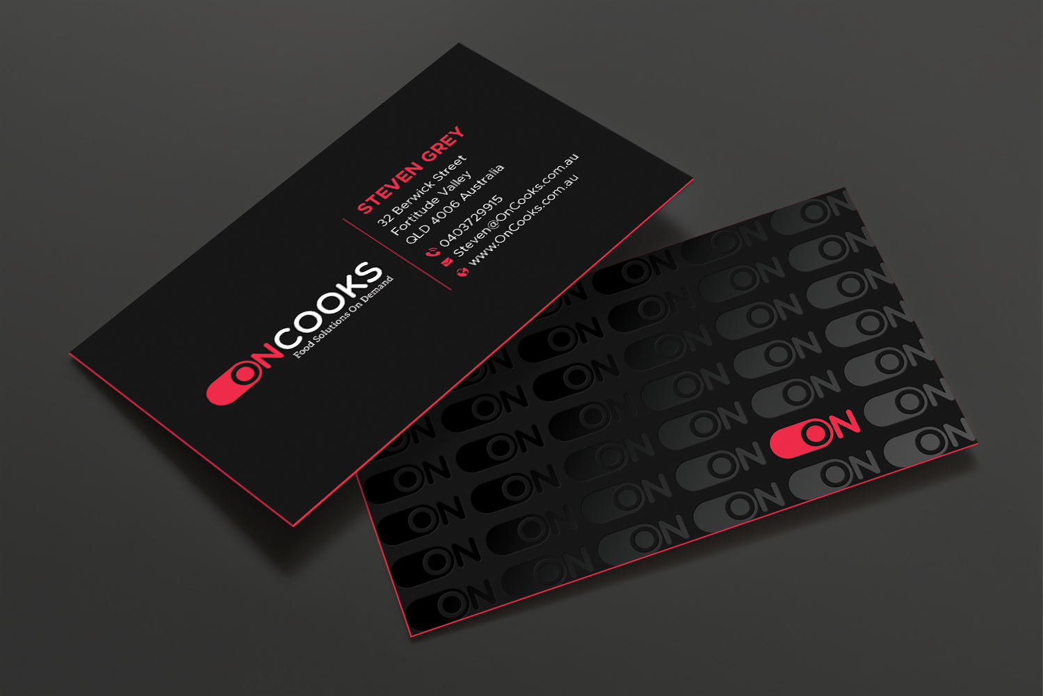 Visitenkarten-Design von DesignShout für Contented Kitchens Pty Ltd | Design #28487174
