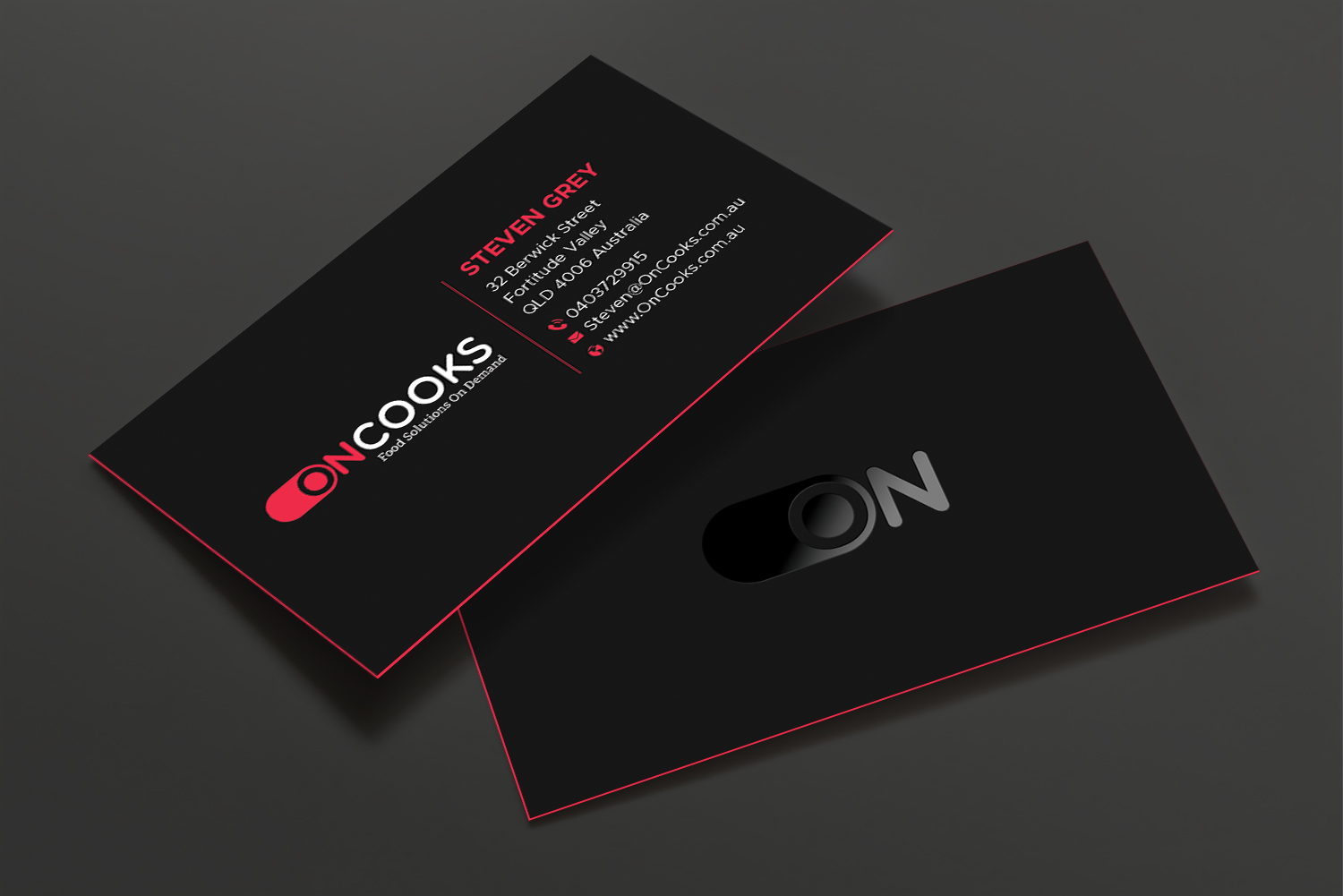 Visitenkarten-Design von DesignShout für Contented Kitchens Pty Ltd | Design #28487176