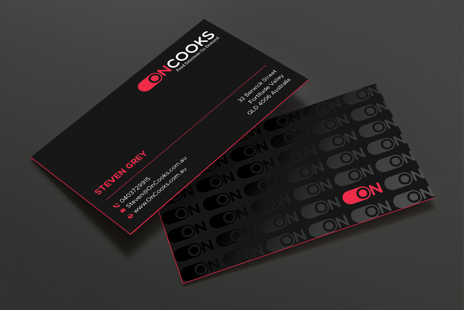 Visitenkarten-Design von DesignShout für Contented Kitchens Pty Ltd | Design #28487191