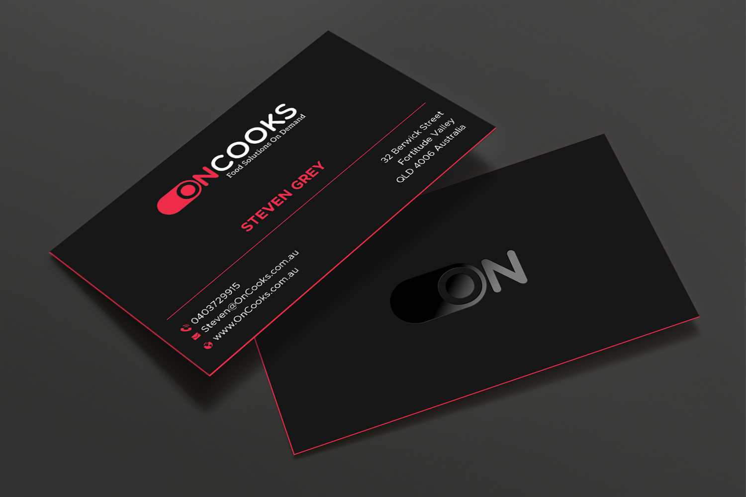 Visitenkarten-Design von DesignShout für Contented Kitchens Pty Ltd | Design #28487192