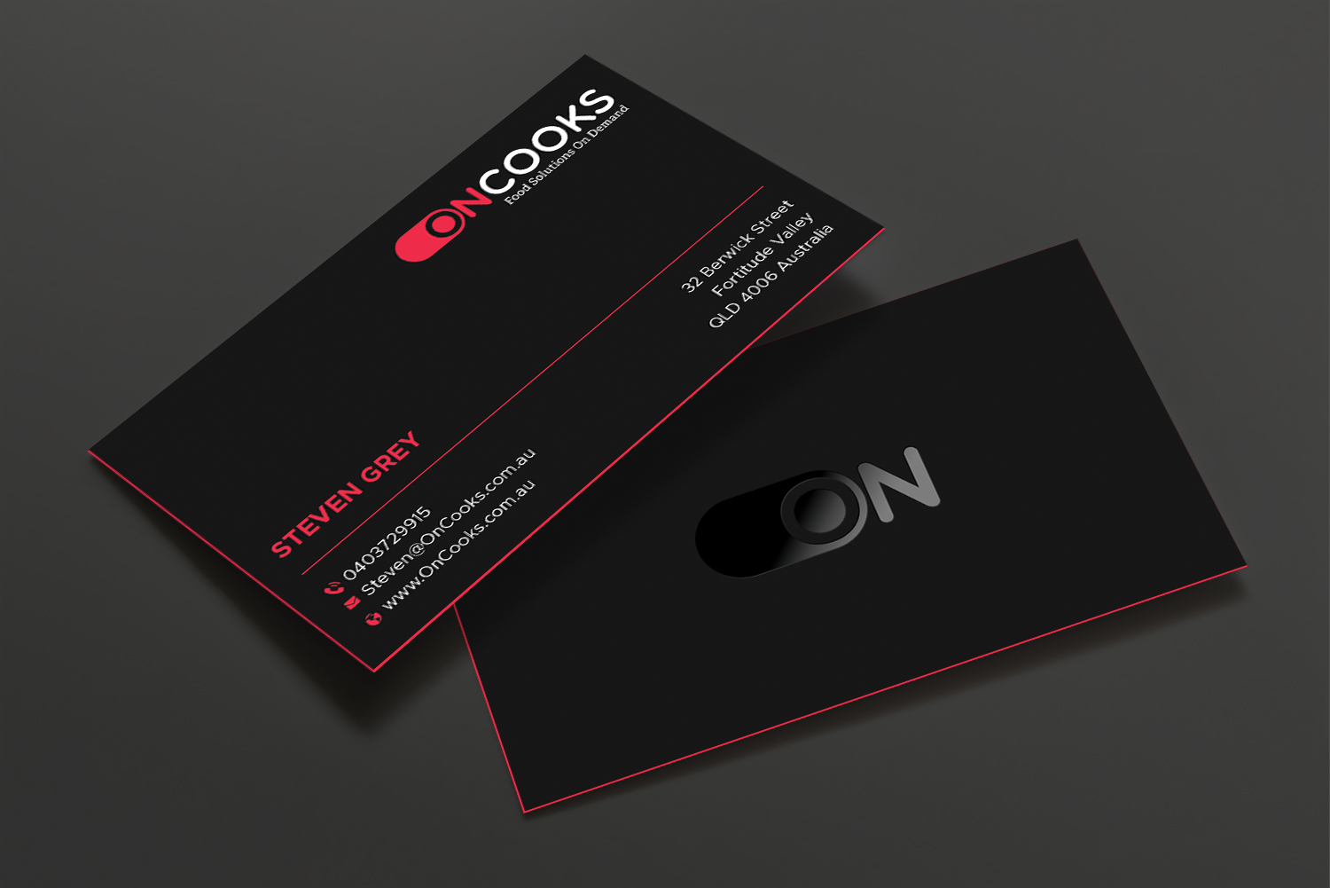 Visitenkarten-Design von DesignShout für Contented Kitchens Pty Ltd | Design #28487193