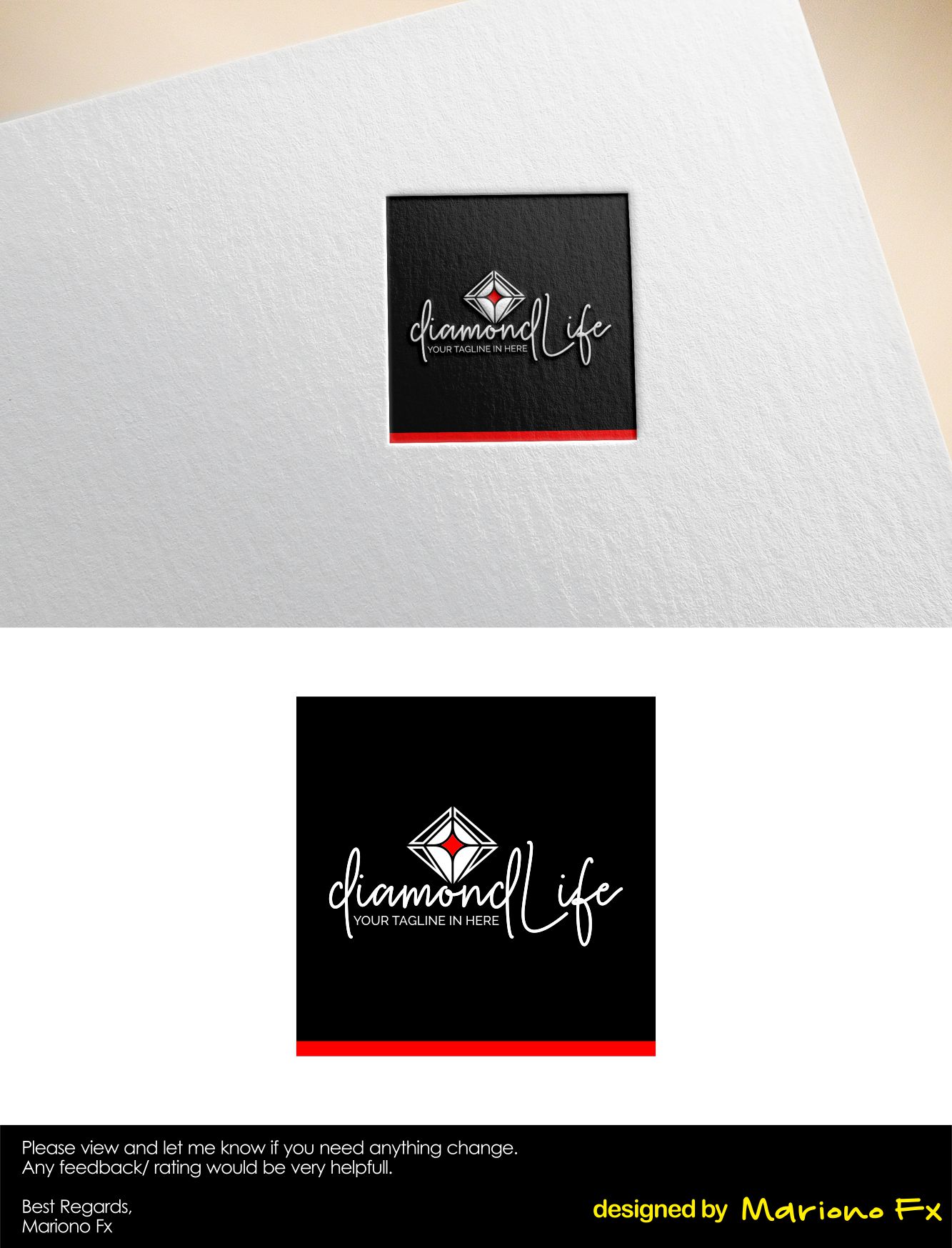 Logo Design by Mariono Fx for diamondLife | Design #28460449