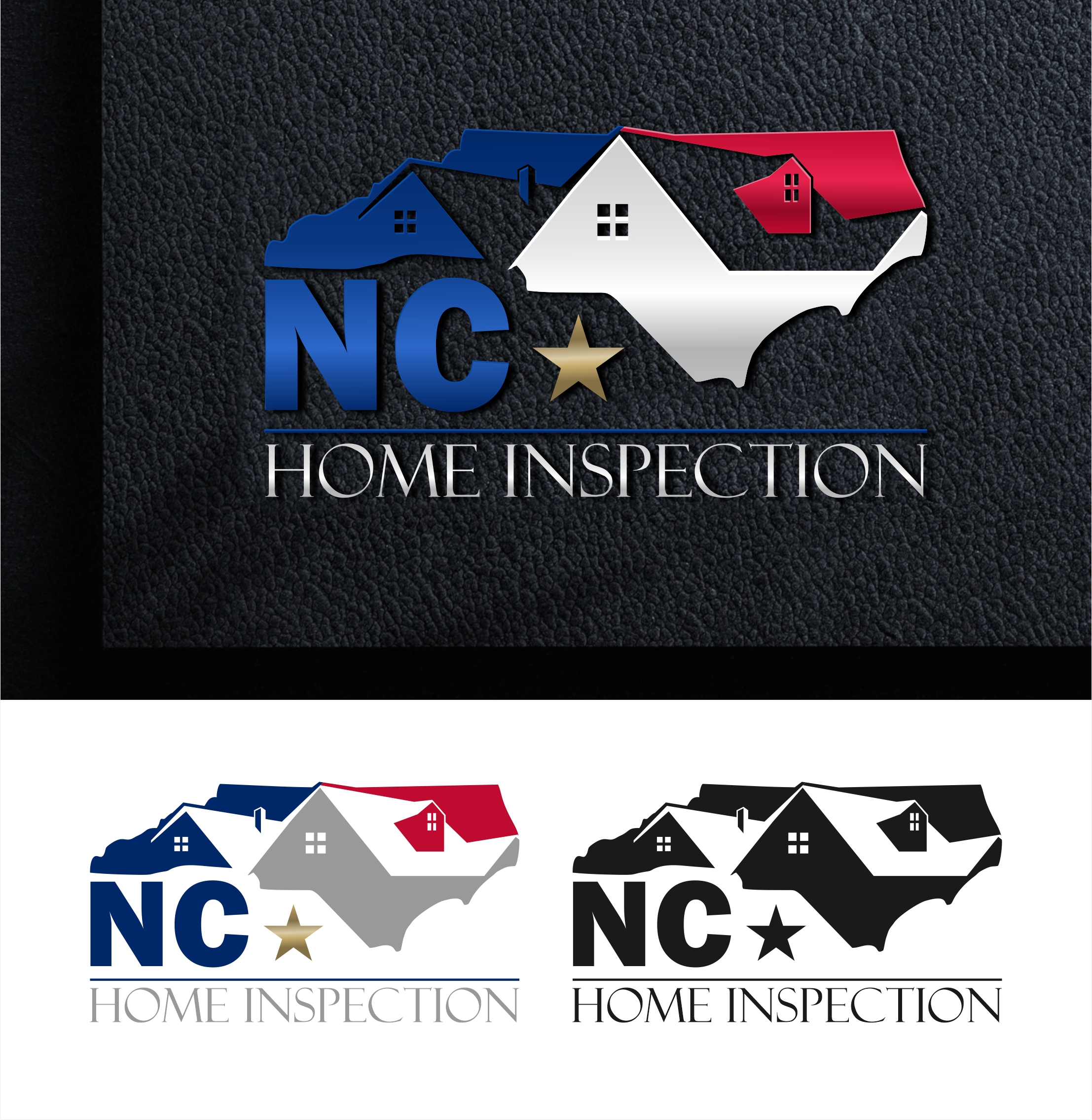 Logo Design by eldibujantelugo for NC Home Inspection | Design: #28485417
