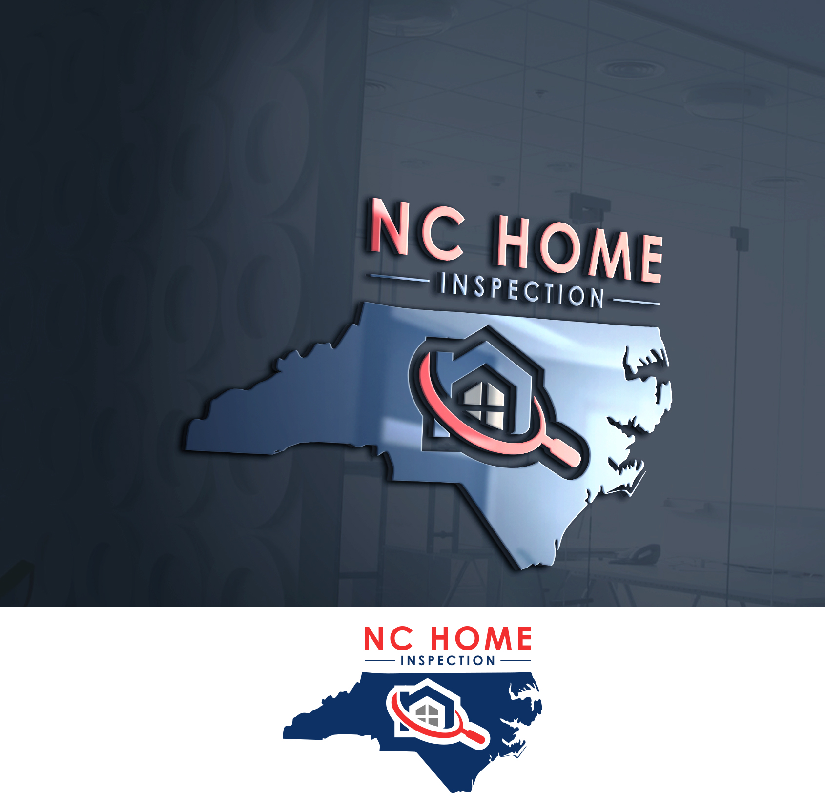 Logo-Design von Peak design für NC Home Inspection | Design #28461219