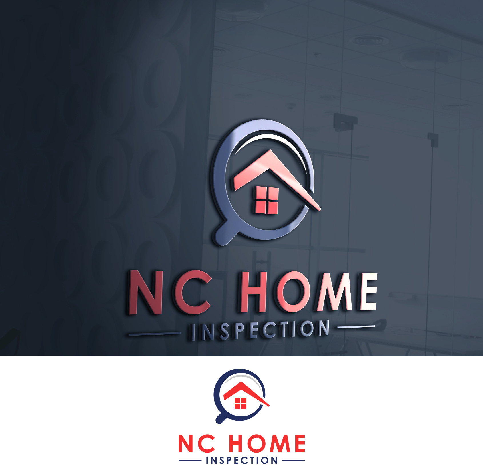 Logo Design by Peak design for NC Home Inspection | Design #28461220