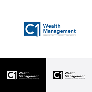 Logo Design by ILLUSTRATOR PRO for C 1 Wealth Management | Design: #28491419
