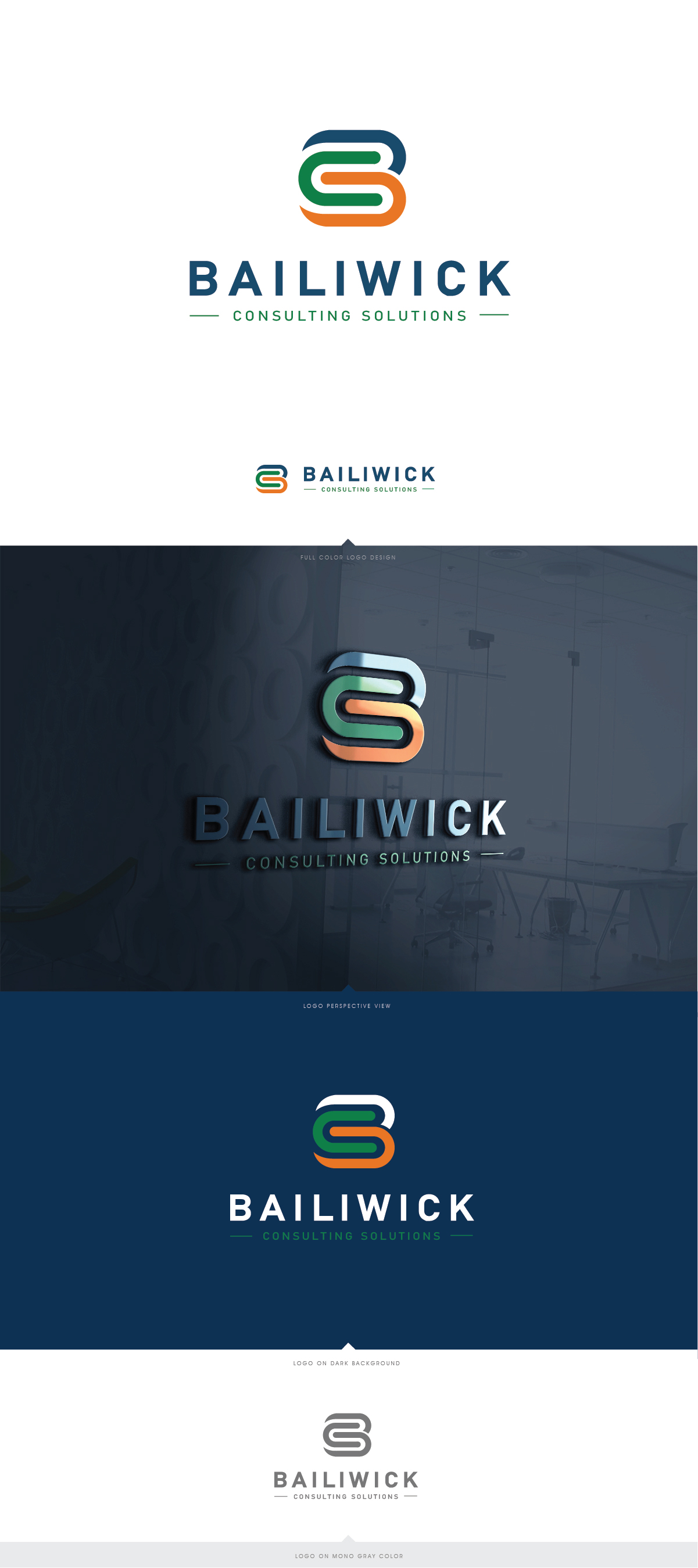 Diseño de Logo por LaGregz para Bailiwick Consulting Solutions | Diseño #28469320