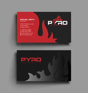 Needing a business Card for new fire company. | Visitenkarten-Design von chandrayaan.creative