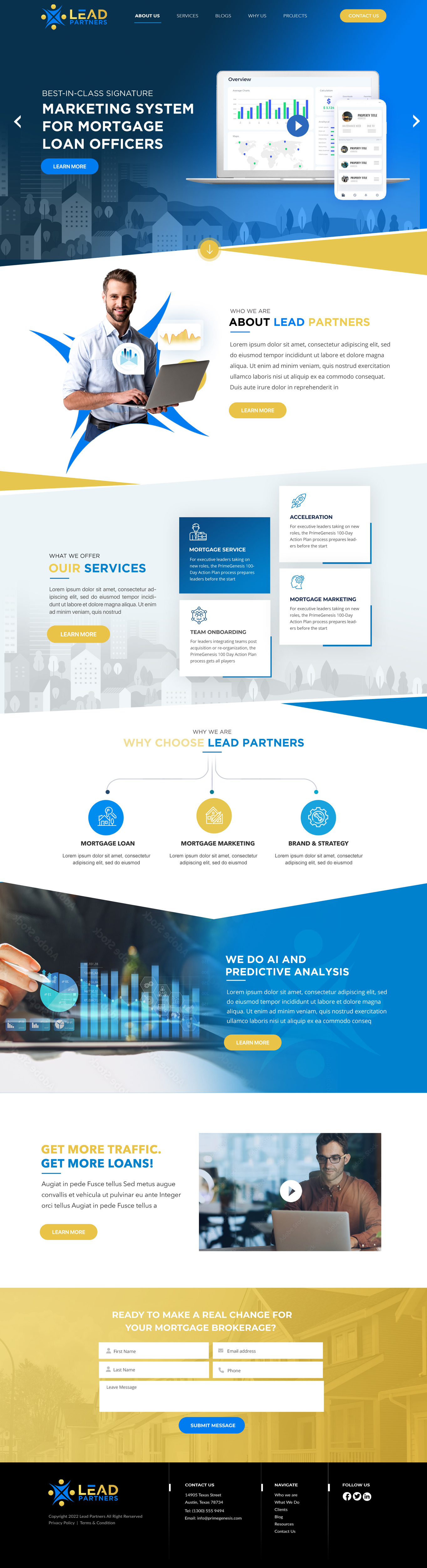 Web Design by Blue Sparrow for this project | Design #28475232