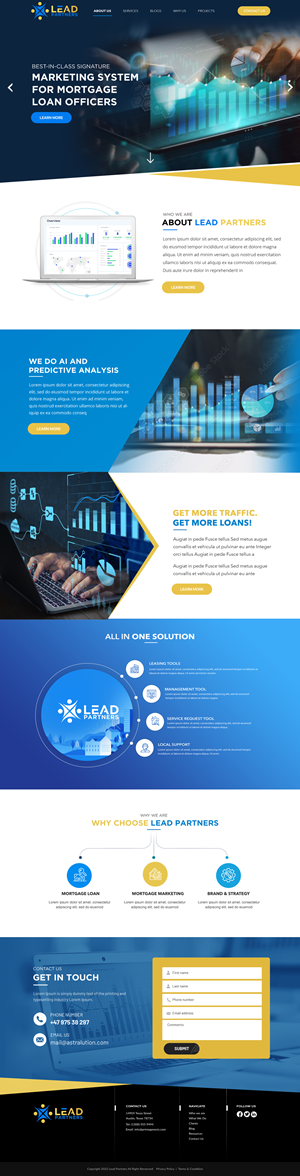 Web-Design von Blue Sparrow für dieses Projekt | Design: #28657278