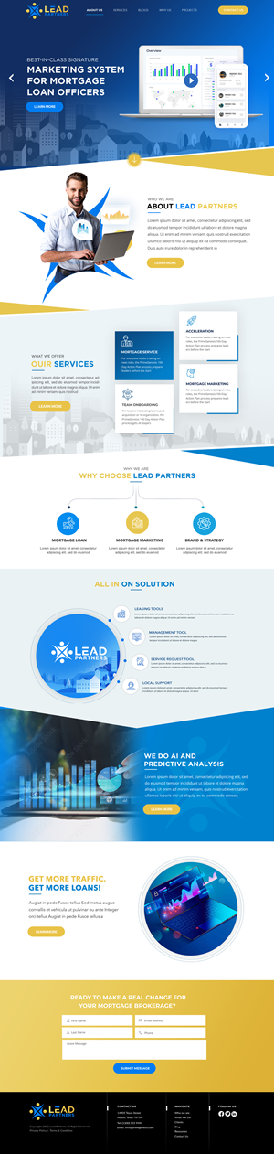 Web-Design von Blue Sparrow für dieses Projekt | Design: #28657279