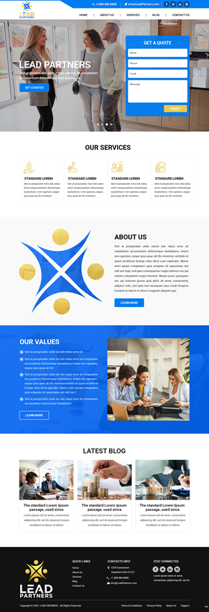 Web Design by pb for this project | Design: #28466429