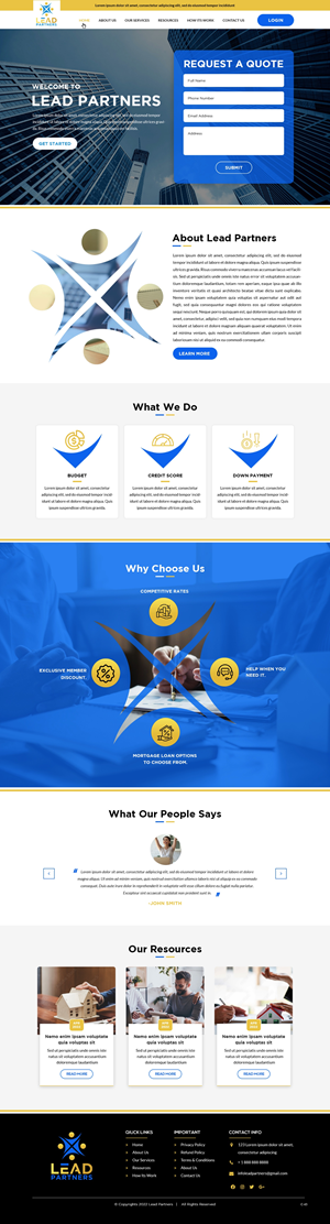Web Design by pb for this project | Design: #28466433