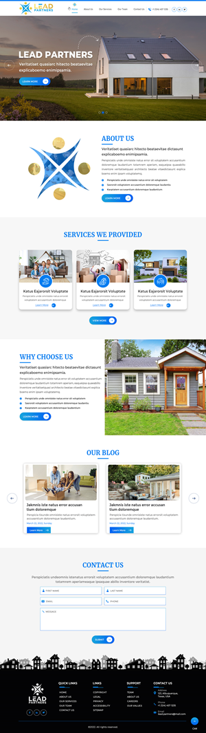 Web Design by pb for this project | Design: #28466437