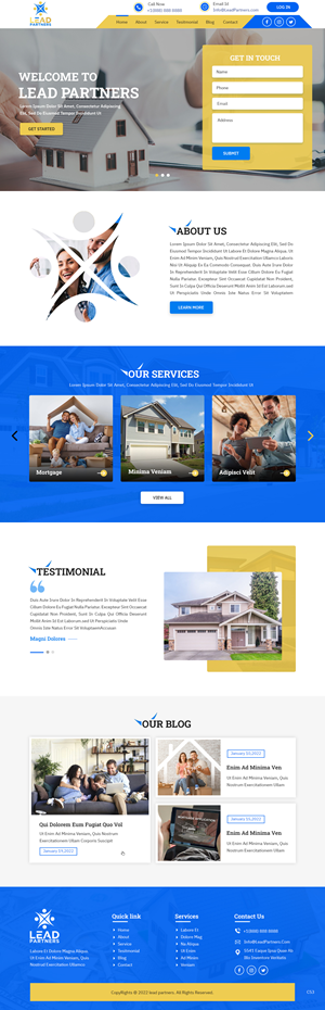 Web Design by pb for this project | Design: #28466441