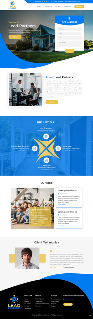 Web Design by pb for this project | Design: #28471614