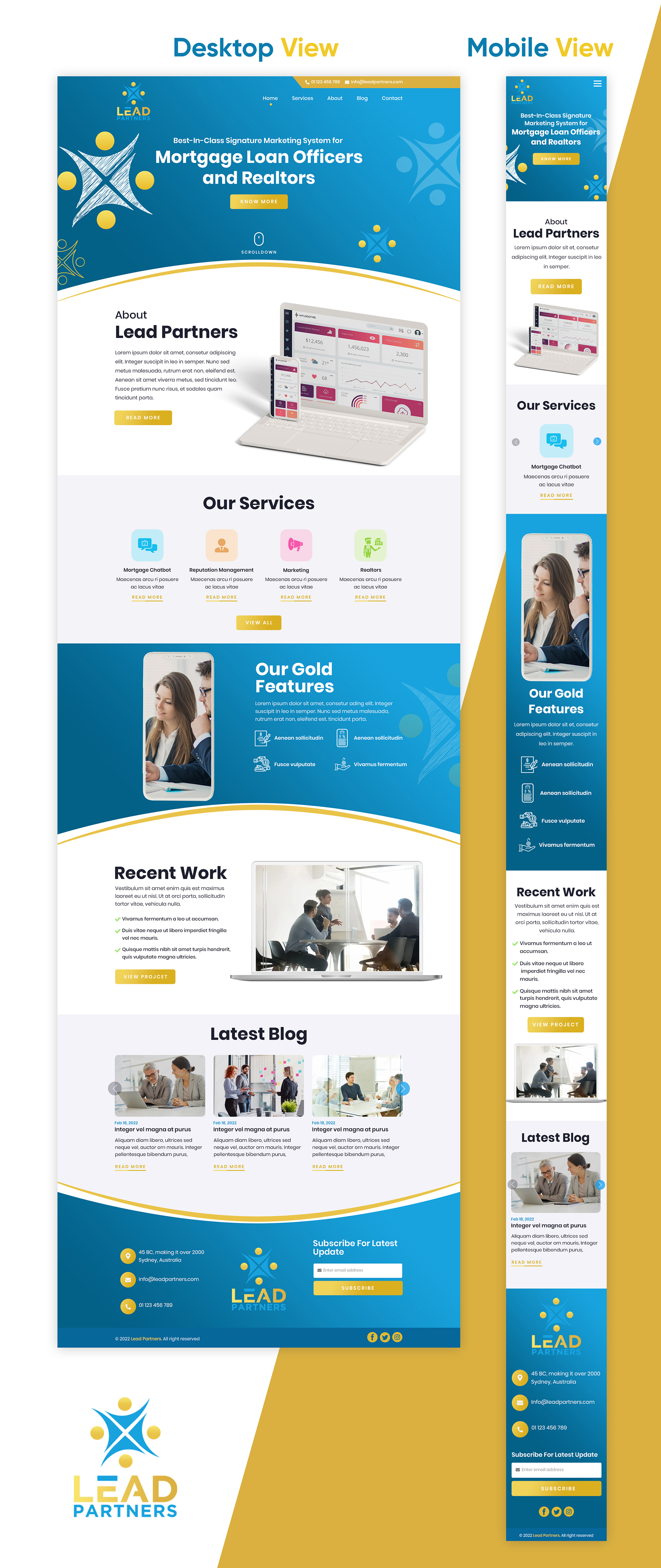 Web Design by sai.designer87 for this project | Design #28471972
