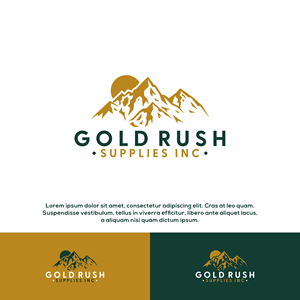 Gold Rush Supplies Inc | Logo Design by alitjuara