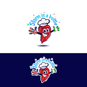 Storm in a bottle  | Logo Design by S. Shin