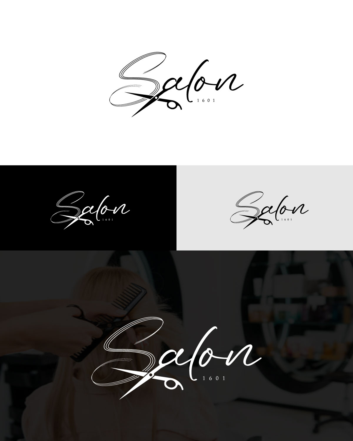 Logo Design by AyaanArt for salon 1601 | Design #28462895