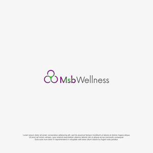 Logo Design by R!CKY for MSB Wellness | Design #28493280