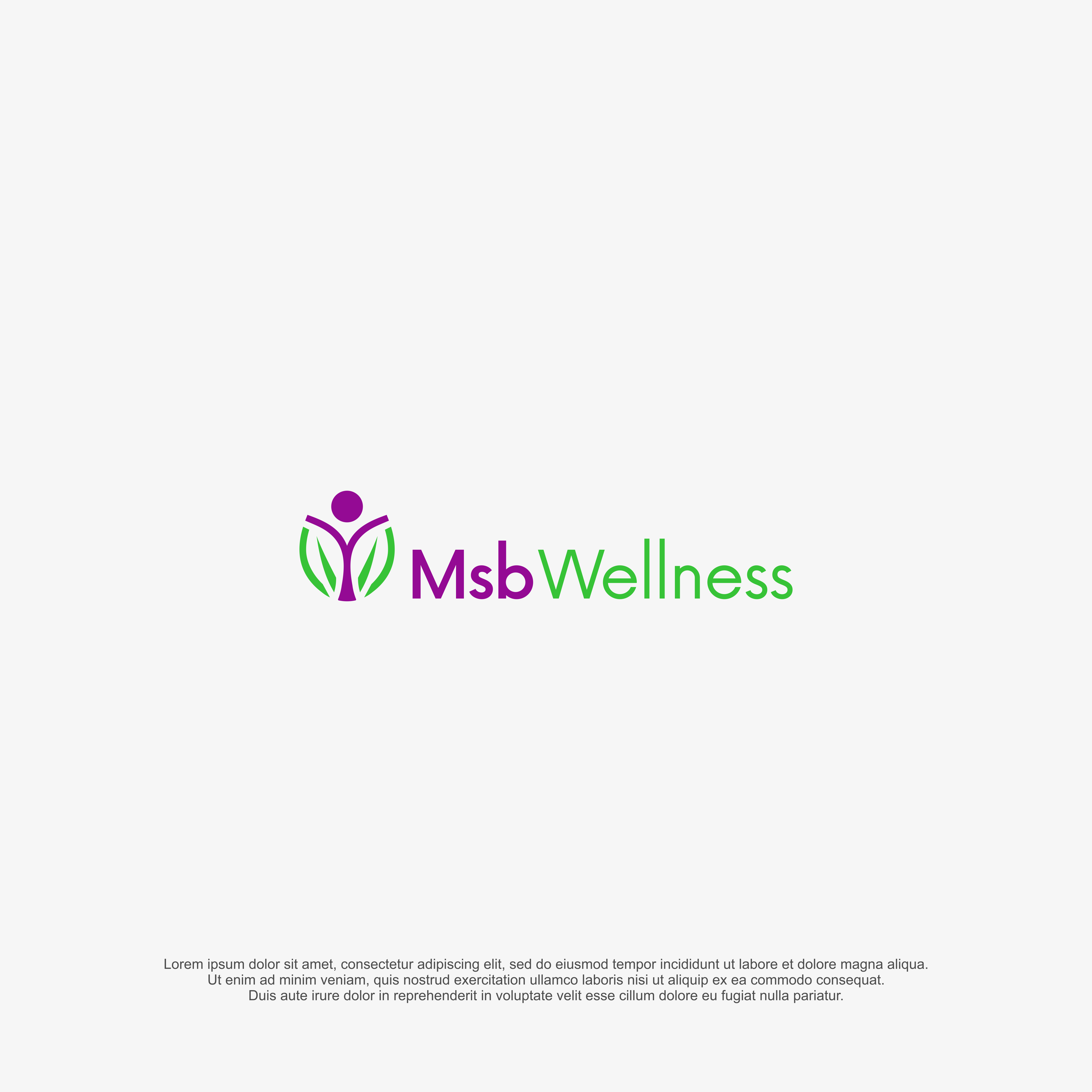 Diseño de Logo por R!CKY para MSB Wellness | Diseño #28493533
