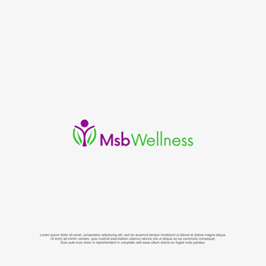 Diseño de Logo por R!CKY para MSB Wellness | Diseño: #28493533