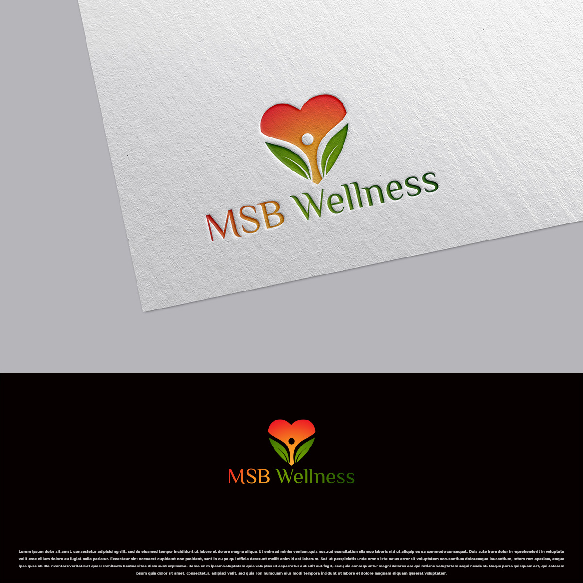 Logo Design by DesignDUO for MSB Wellness | Design #28493112