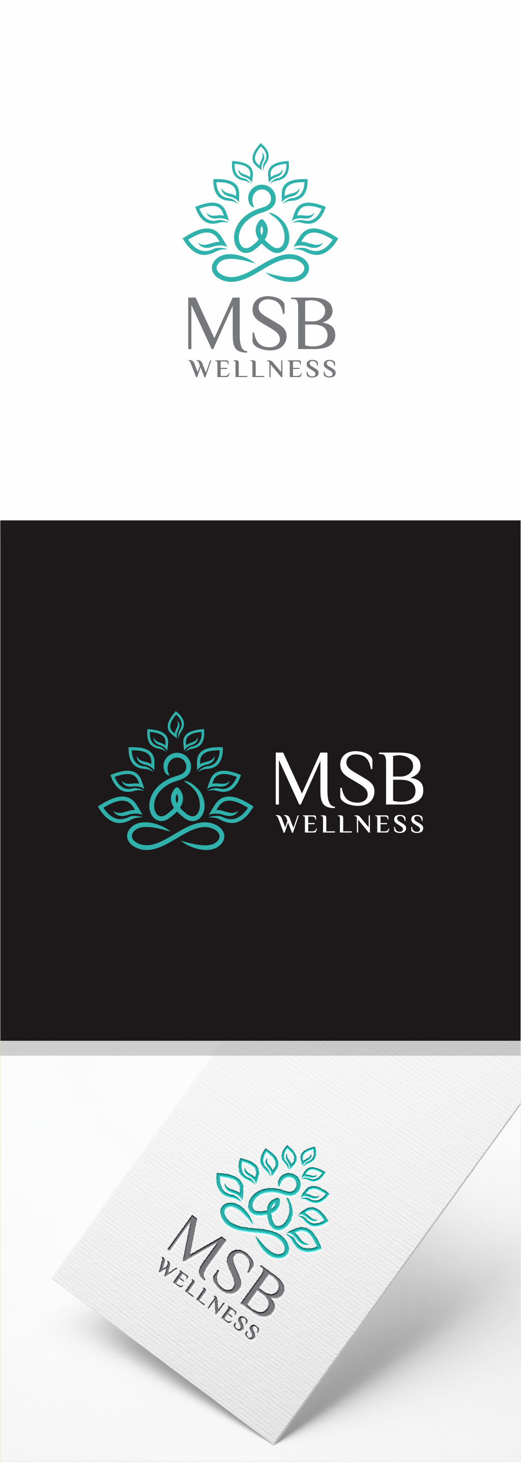 Diseño de Logo por MASH Std para MSB Wellness | Diseño #28468409