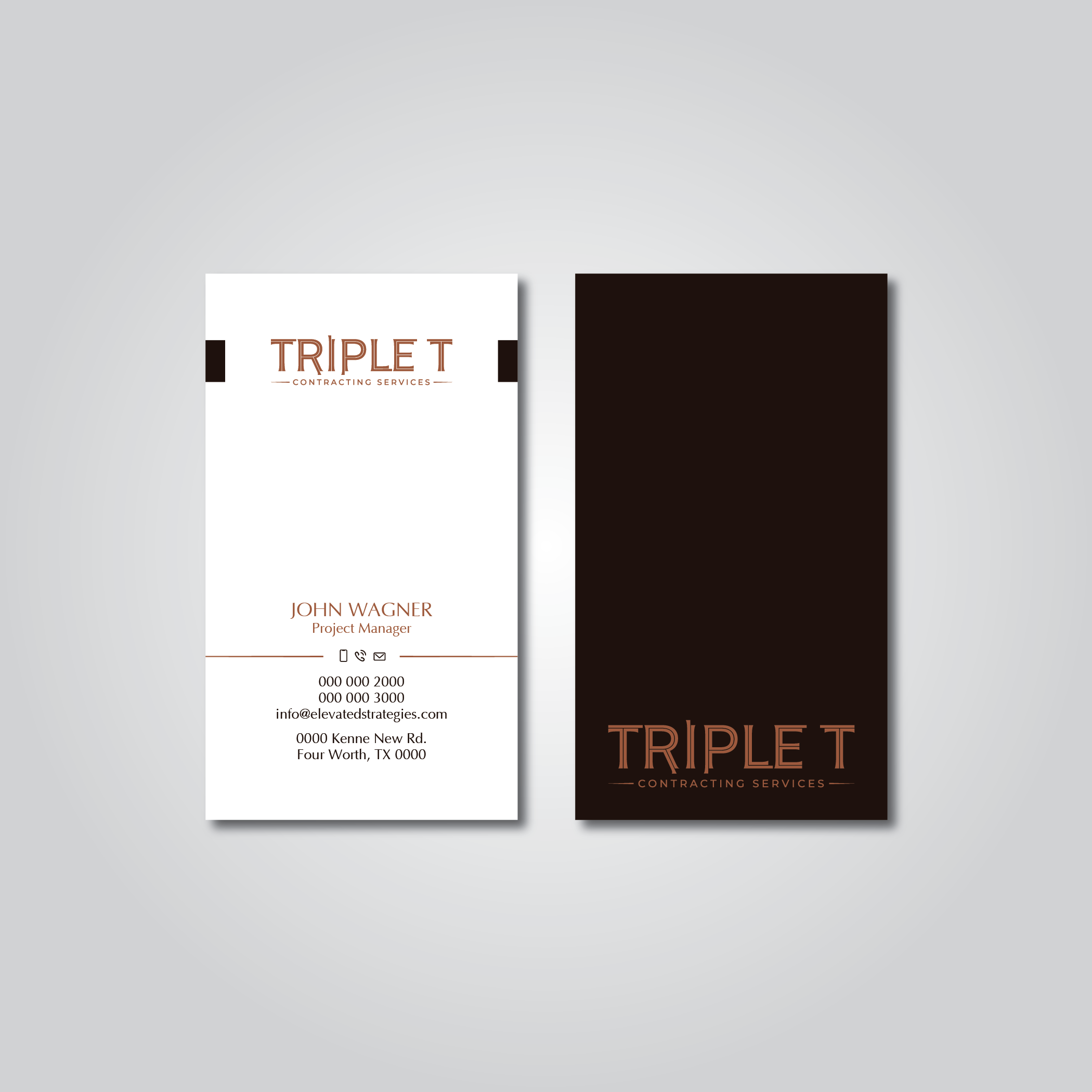 Business Card Design by Verified artistry (Design garden) for this project | Design #28469623