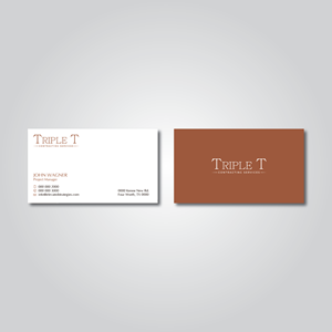 Diseño de Tarjeta de Presentación por Verified artistry (Design garden) para este proyecto | Diseño: #28469631