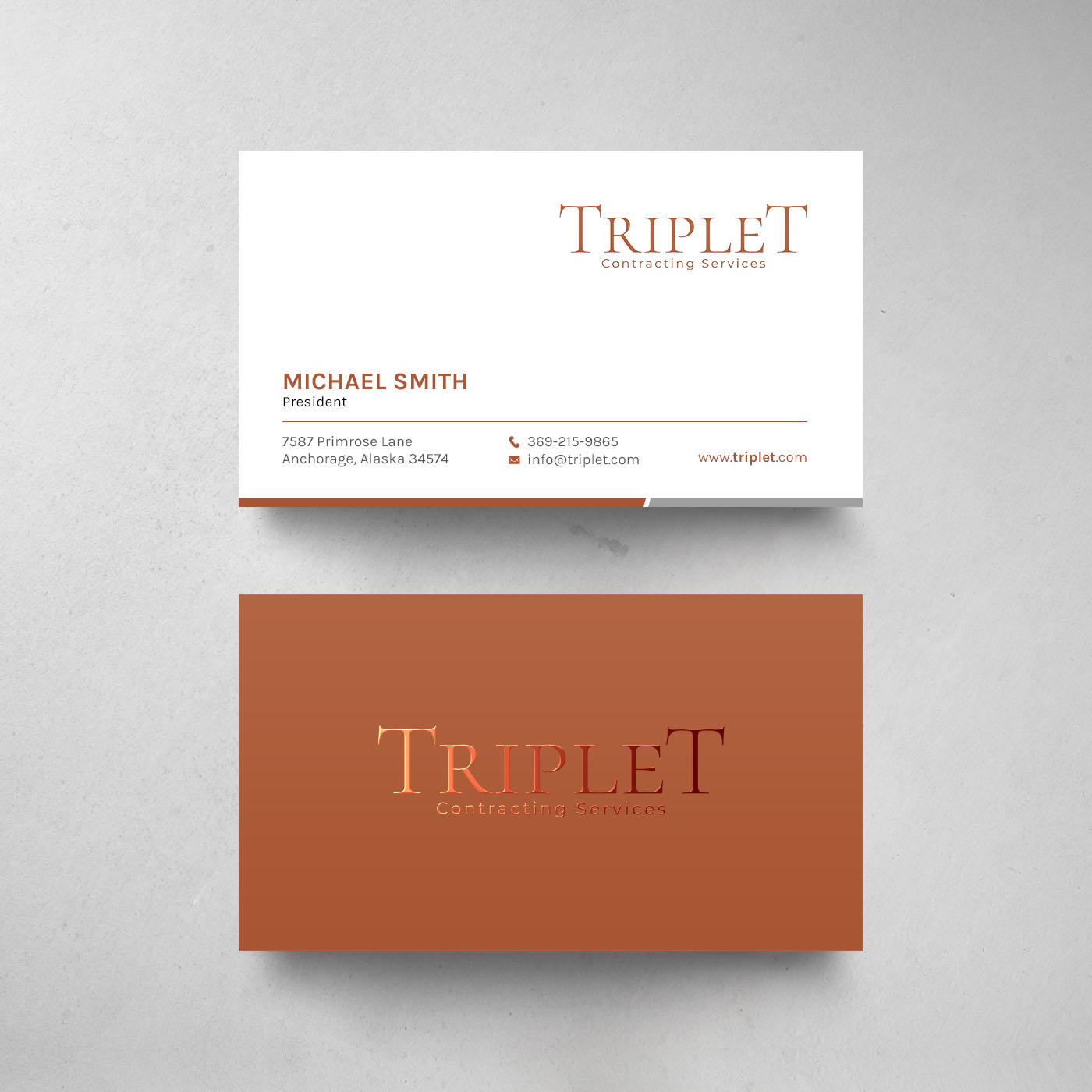 Business Card Design by chandrayaan.creative for this project | Design #28469524