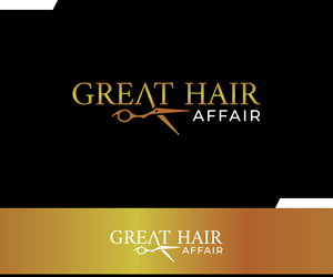 Great Hair Affair | Logo Design by ecorokerz