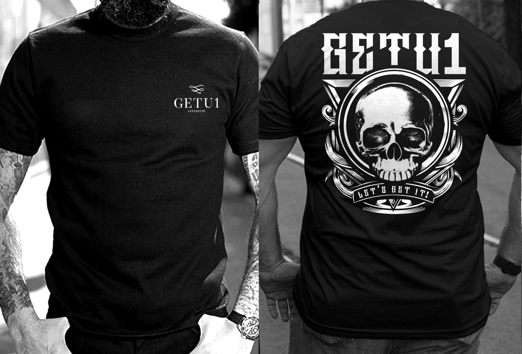 T-shirt Design by O_O NIZAL O_O for WeGETU1 | Design #28549145