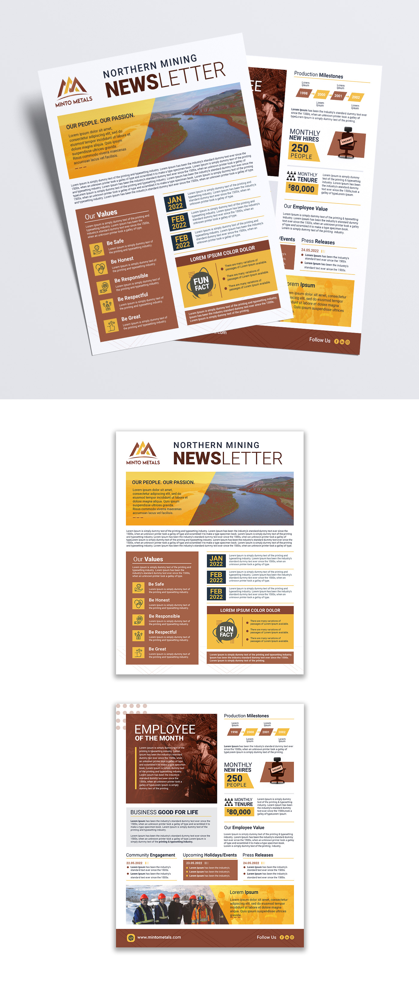 Design de Flyer par debdesign pour Minto Metals | Design #28470440