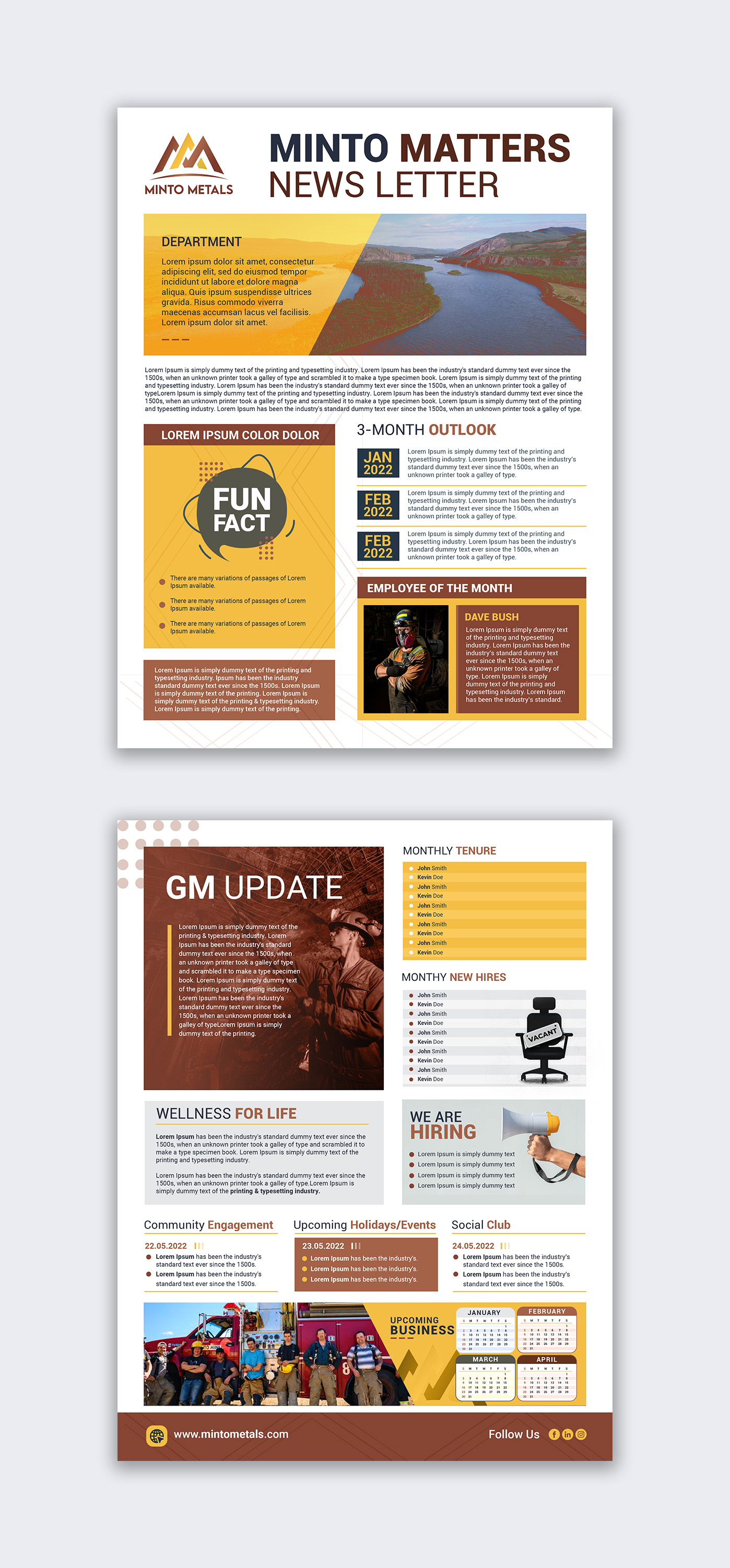 Flyer Design by debdesign for Minto Metals | Design #28527756